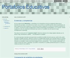 Mi blog sobre Portafolios Educativos
