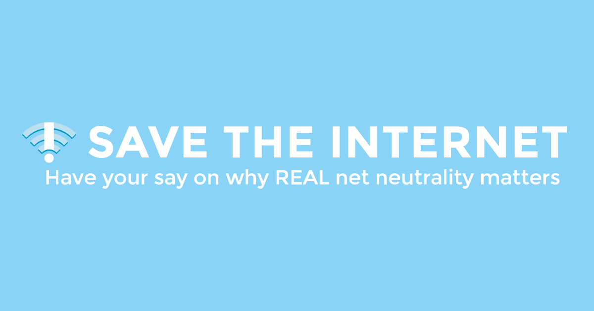 Defiende la neutralidad de la red