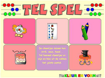 Tel Spel, para interiorizar los números del 1 al 10